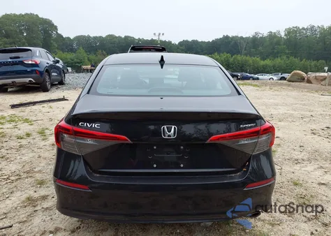 2024 Honda Civic Sport z USA, uszkodzony, nr VIN 2HGFE2F56RH537251